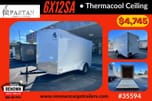 NEW 6X12SA Enclosed Cargo Trailer w/ Thermacool  for sale $4,745 