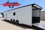 44' Gooseneck Race Trailer w/Bathroom @ Wacobill.com 