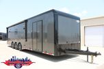 34' Blackout Living Quarters Race Trailer @ Wacobill.com 