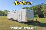 SALE! 2025 8.5x34 RC Trailers Race Trailer 