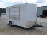 2022 Covered Wagon Trailers Gold Series 7x12 Vnose Vending /  for sale $18,995 