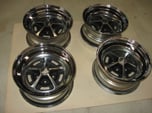 Rare NOS Boss Mustang Magnum Wheels D10Z-1007-A in Boxes  for sale $5,900 