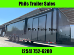 34' HAULMARK RACE TRAILER ENCLOSED CAR HAULER   for sale $43,999 