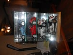 4 cars an display case  for sale $250 