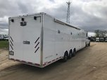 2024 Vintage 44' Pro stock Race Trailer w/ Bathroom 