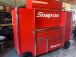 Snap on snapon Snap-on red pit box. with storage box..   for sale $11,000 