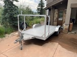 Featherlite 16' with custom tire rack  for sale $8,250 
