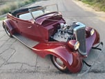 1934 Ford Roadster, ALL STEEL, PRO BUILT TRADITIONAL HOT ROD 