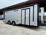 24' RACE TRAILER HAULMARK CAR HAULER ENCLOSED TRAILER AWNING  for sale $33,999 