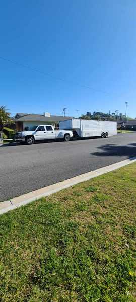 2004 Chev Dually Duramax Allison crewcab Chaparral trailer  for Sale $32,500 