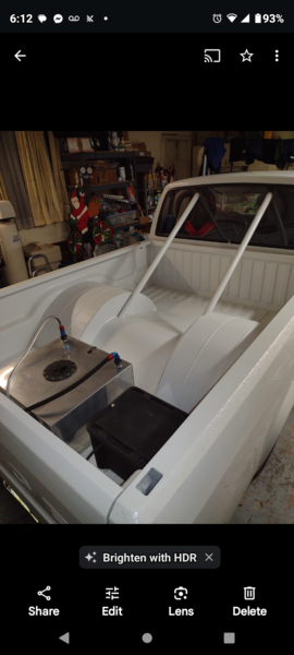 93 Dodge Dakota back half street strip 