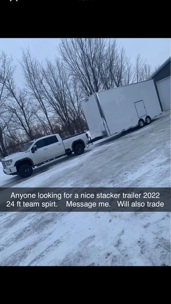 2022 24ft team spirt stacker 