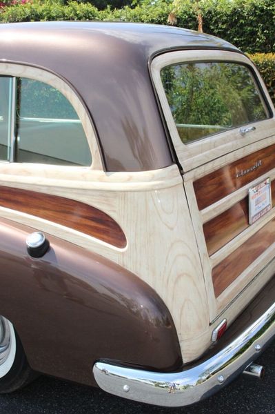 1950 Chevrolet Styleline Deluxe Tin Woody for Sale $36,900