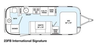 2015 Airstream International Signature 23FB 