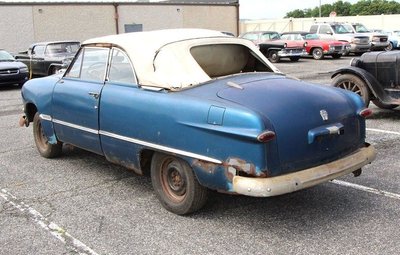 1950 Ford Custom Convertible  for sale $8,000 