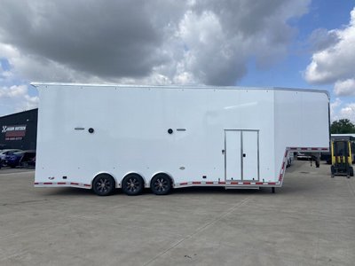 United 8.5x36 Aluminum Gooseneck Stacker Racing Trailer  for sale $89,995 