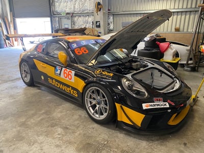2018 Porsche GT3 Cup with HUGE spares package 