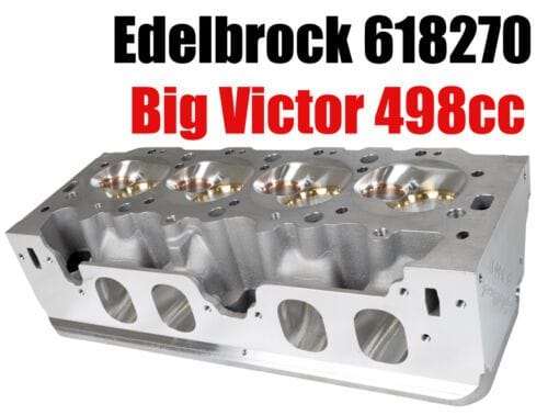 Edelbrock Musi 618270 Big Vic 498cc CNC 12 Degree heads  for Sale $9,391 