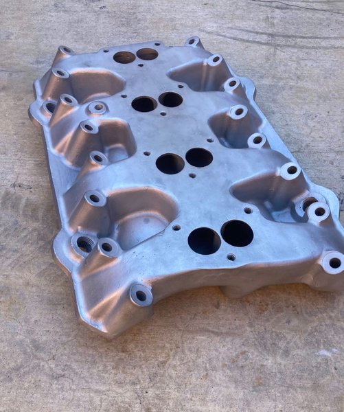392 hemi 4 stromberg manifold