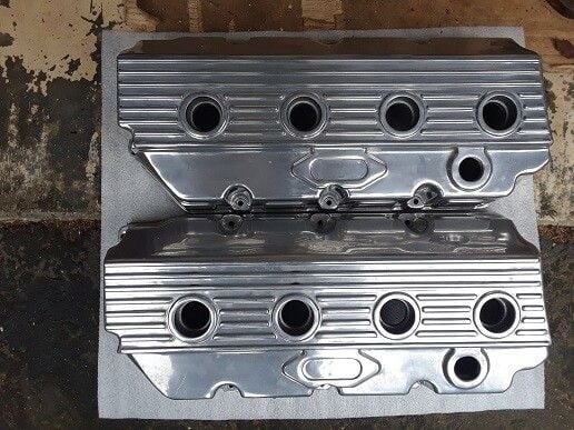 426 Hemi cast aluminum valve covers 