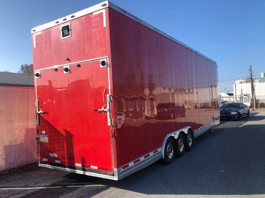 2002 40ft Featherlite Aluminum Stacker Trailer for Sale $42,000
