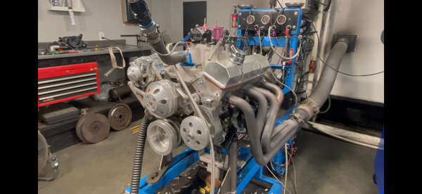 434ci SBC Race Engine – Dyno Tested at Golen – 630+ HP �