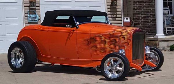 1932 Ford Roadster All-Steel Convertible Dearborn Deuce  for Sale $84,000 