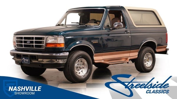 1995 Ford Bronco 4X4 Eddie Bauer  for Sale $28,995 