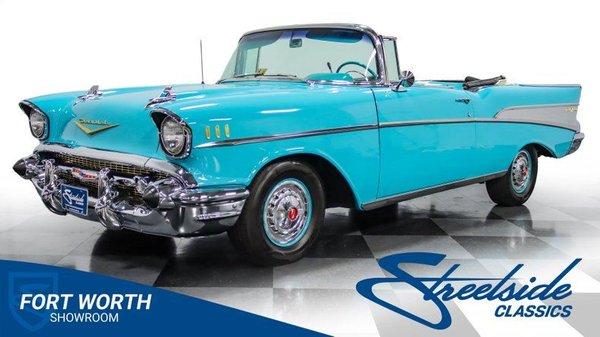 1957 Chevrolet Bel Air Convertible Restomod  for Sale $109,995 