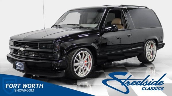 1998 Chevrolet Tahoe Supercharged Restomod  for Sale $88,995 