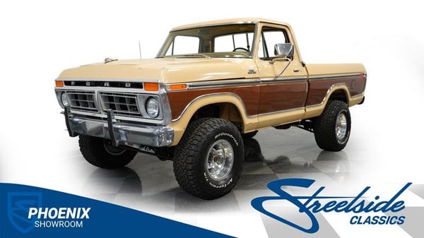 1977 Ford F-150 4x4 Supercharged Coyote Restomod  for Sale $149,995 