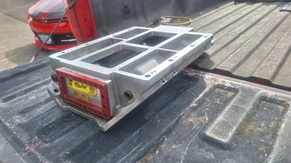 Freshly Milled Littlefield BBC Blower Manifold  for Sale $800 