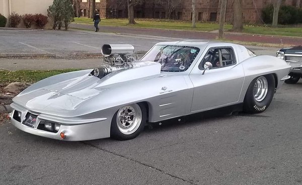 1963 Custom Corvette Spit Window  for Sale $78,000 