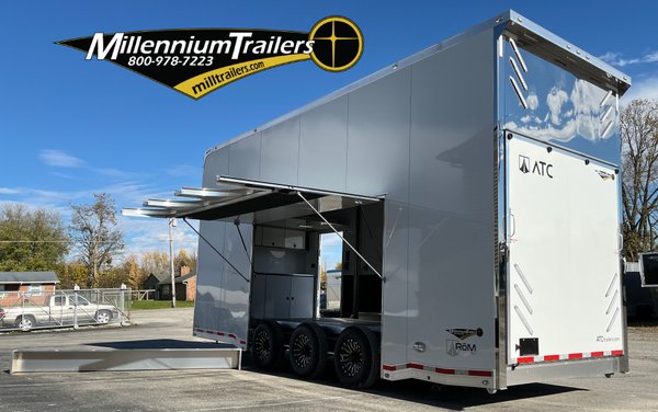 2026 24' ATC Aluminum Stacker ROM 900 w/14' Tiltable Lift 