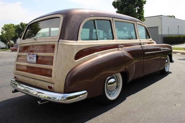 1950 Chevrolet Styleline Deluxe Tin Woody for Sale $36,900