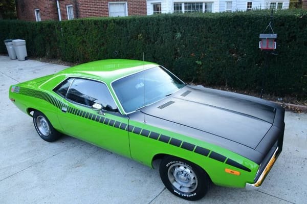 1972 Plymouth Barracuda  for Sale $45,895 