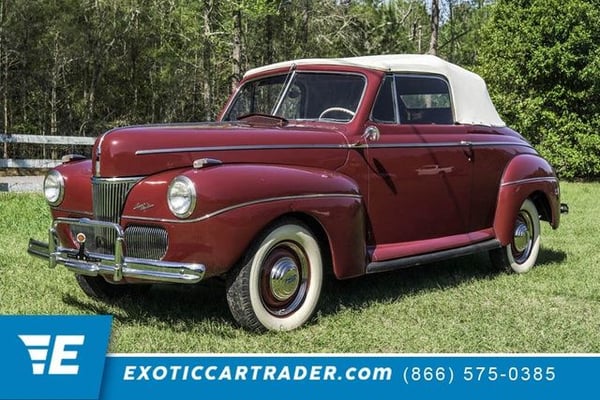 1941 Ford Super Deluxe Convertible  for Sale $38,999 