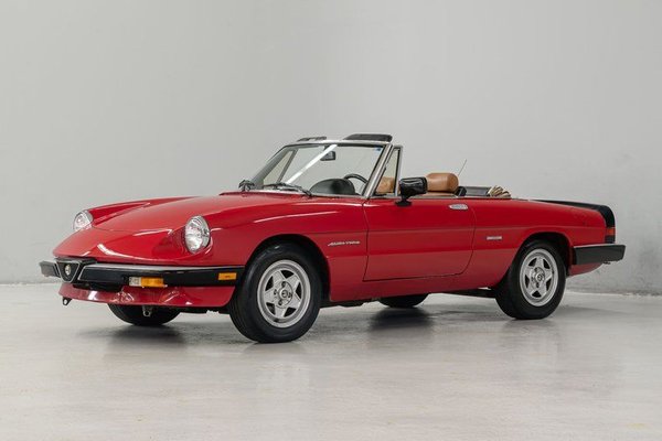 1987 Alfa Romeo Spider Veloce  for Sale $12,995 