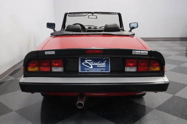 1986 Alfa Romeo Spider Veloce Gradute  for Sale $15,995 