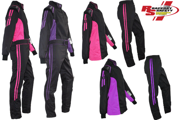 K1 Challenger Race Suits in Pink and Purple  for Sale $175 