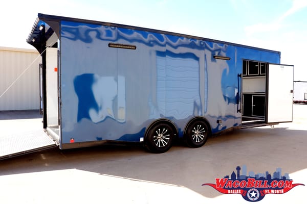 USED 24' BLACKOUT Race Trailer For Sale Dallas, Texas 