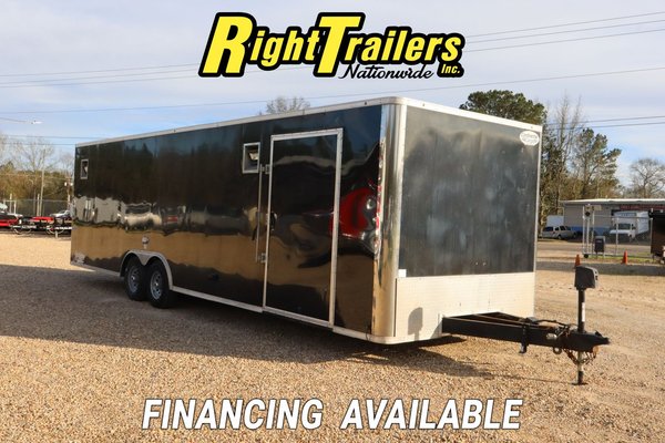 USED 2018 8.5x28 Race Trailer  for Sale $12,999 
