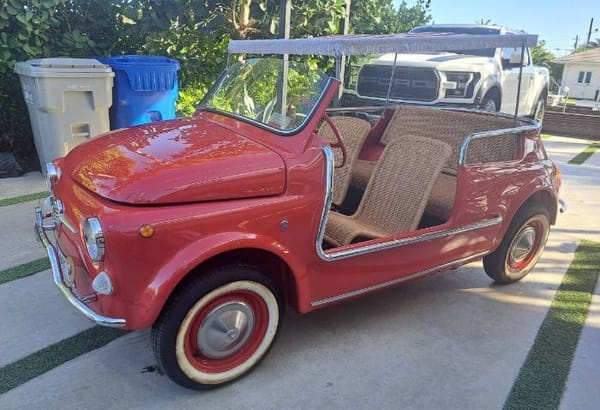 1968 Fiat 500  for Sale $76,995 