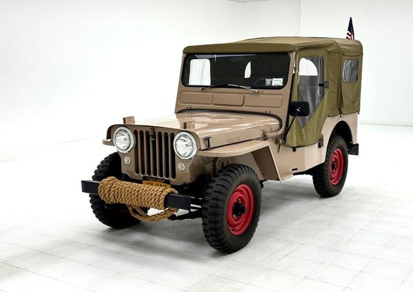 1949 Willys CJ3A  for Sale $25,900 