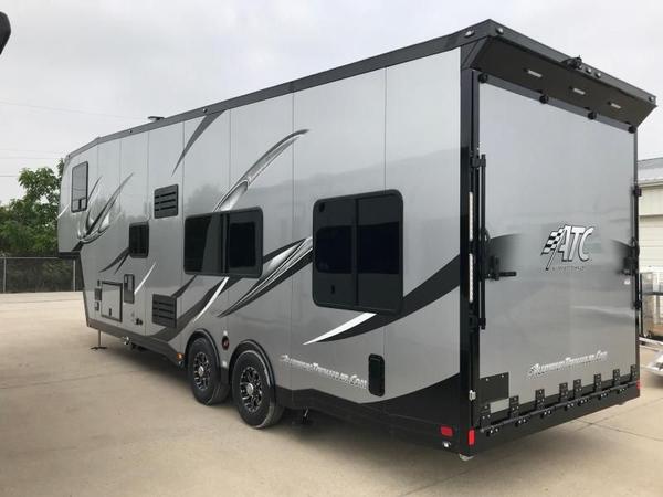 2020 36' 5TH WHEEL ATC ALL ALUMINUM TOY HAULER LOADED for Sale $113,999