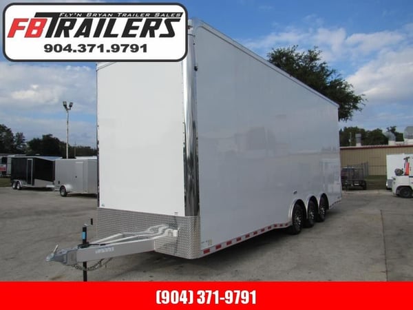2023 Cargo Mate 28ft Aluminum Frame Stacker Car / Racing Tra  for Sale $61,999 