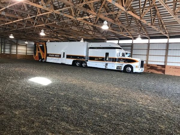 1993 Peterbilt 377 w/ 48' Dorsey liftgate stacker for Sale $80,000