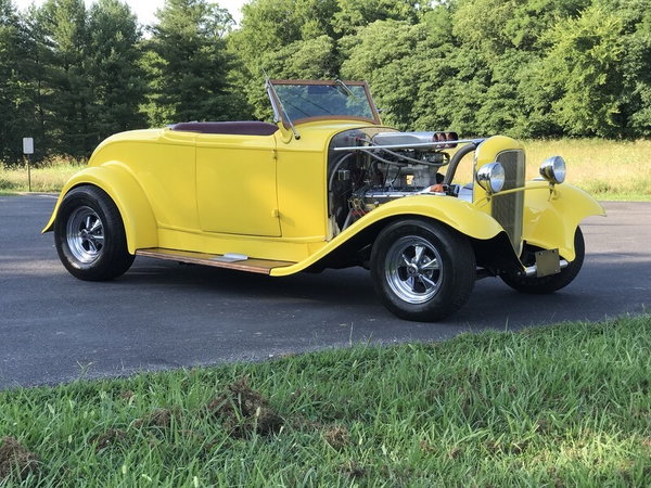 1932 Ford Roadster-427 Big Block GM V8-automatic  for Sale $27,995 