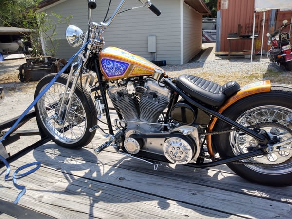 2008 Harley Davidson Bobber Custom  for Sale $14,995 