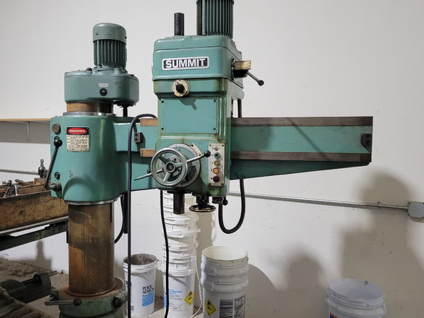 Summit Radial Arm Drill with Stand